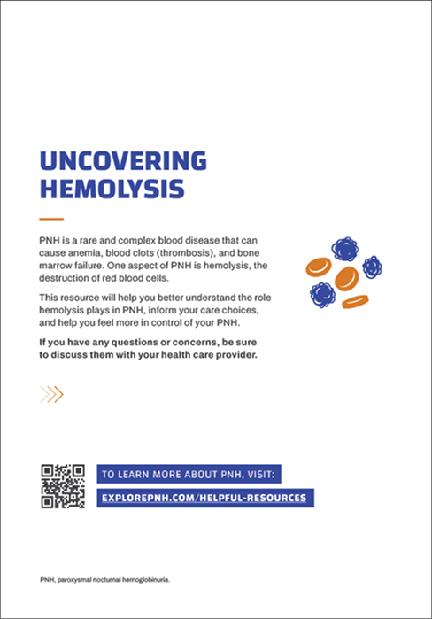 PNH patient disease awareness uncovering hemolysis resource