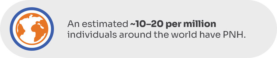 An estimated ~10-20 million individuals around the world have PNH.