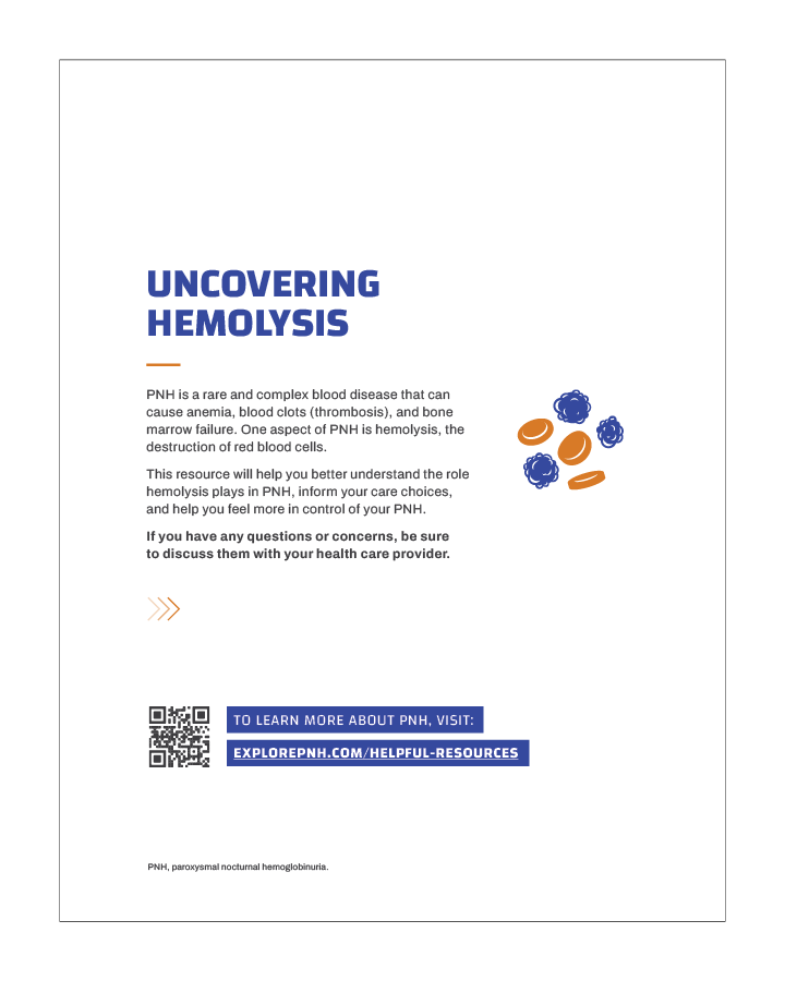 PNH patient disease awareness uncovering hemolysis resource
