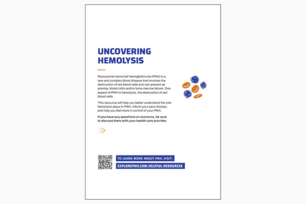 PNH patient disease awareness uncovering hemolysis resource